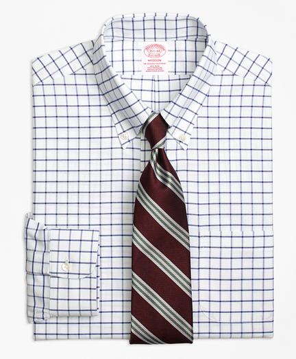 Brooks Brothers Madison Classic-fit Dress Shirt, Non-iron Tattersall