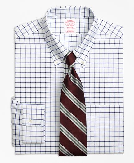 Brooks Brothers Madison Classic-fit Dress Shirt, Non-iron Tattersall