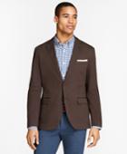 Brooks Brothers Men's Garment-dyed Stretch Cotton Dobby Sport Coat