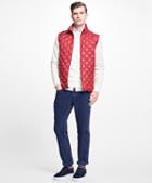 Brooks Brothers Diamond Quilted Down Vest