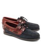 Brooks Brothers Men's Suede And Leather Boat Shoes