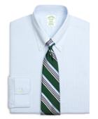 Brooks Brothers Milano Slim-fit Dress Shirt, Non-iron Micro Check