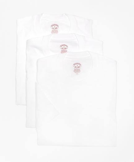 Brooks Brothers Supima Cotton Crewneck Undershirt - Three Pack