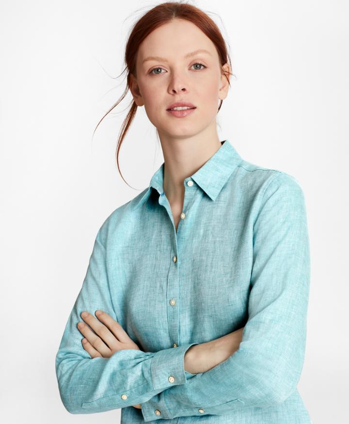 Brooks Brothers Women's Irish Linen Tunic