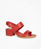 Brooks Brothers Low Open-toe Sandal