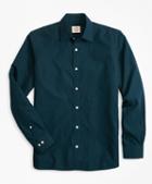 Brooks Brothers Black Watch Tartan Nine-to-nine Spread Collar Shirt