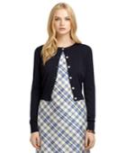 Brooks Brothers Women's Long-sleeve Cropped Cardigan