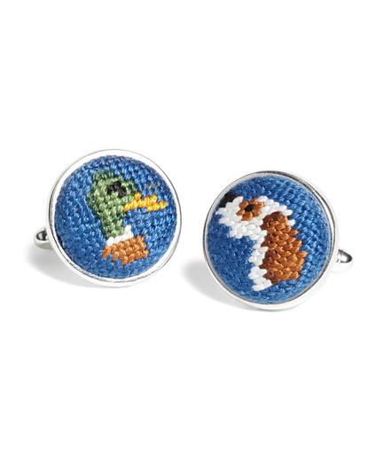 Brooks Brothers Needlepoint Cufflinks