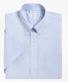 Brooks Brothers Regent Fitted Dress Shirt, Non-iron Short-sleeve