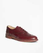 Brooks Brothers Women's Leather Wingtip Oxfords