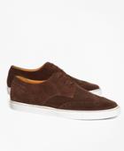 Brooks Brothers Men's Suede Wingtip Sneakers