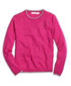 Brooks Brothers Merino Wool Houndstooth Sweater