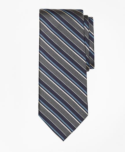 Brooks Brothers Sidewheeler Herringbone Stripe Tie