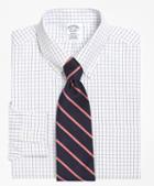 Brooks Brothers Non-iron Regent Fit Windowpane Dress Shirt