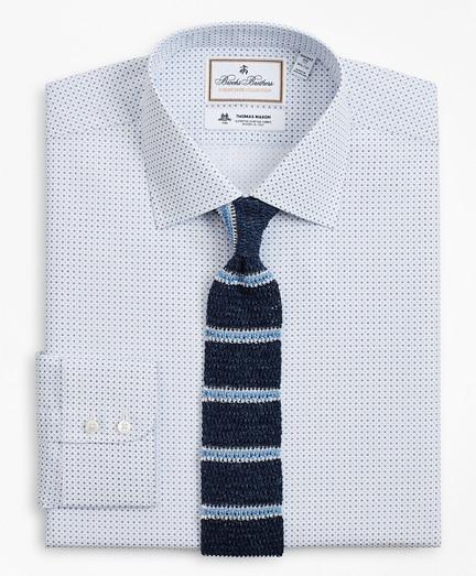 Brooks Brothers Luxury Collection Regent Fitted Dress Shirt, Franklin Spread Collar Geo Print