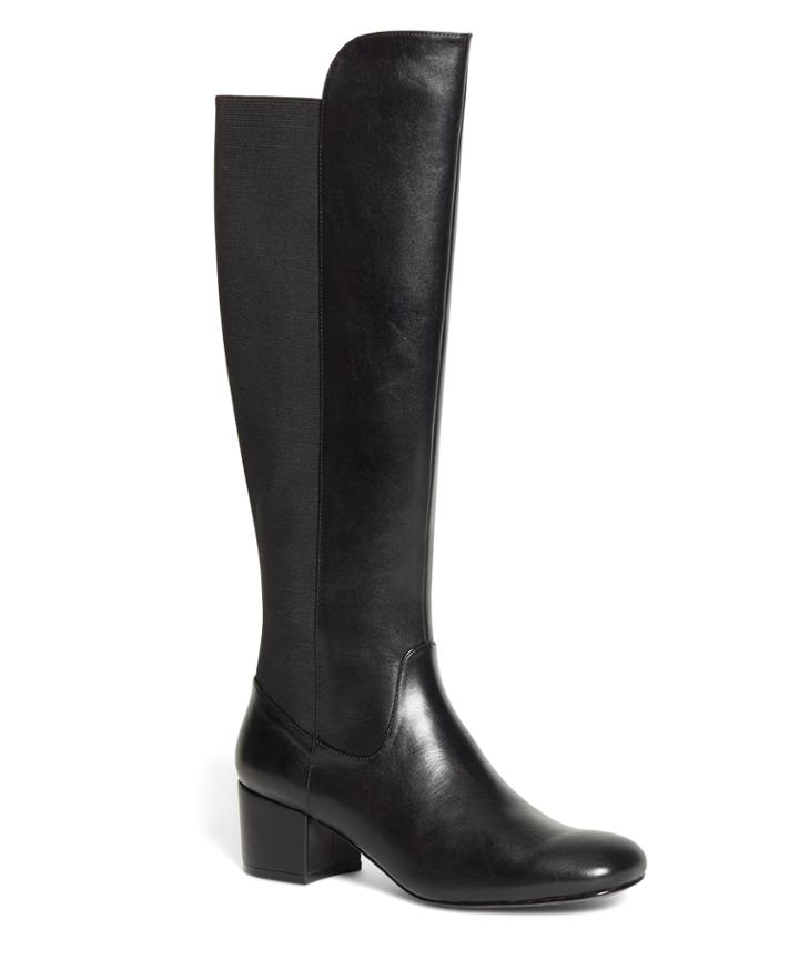 Brooks Brothers Women's Elastic Back Leather Boots