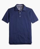 Brooks Brothers Men's Slim Fit Vintage Jacquard Polo Shirt