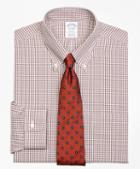 Brooks Brothers Regent Fitted Dress Shirt, Non-iron Twin Check