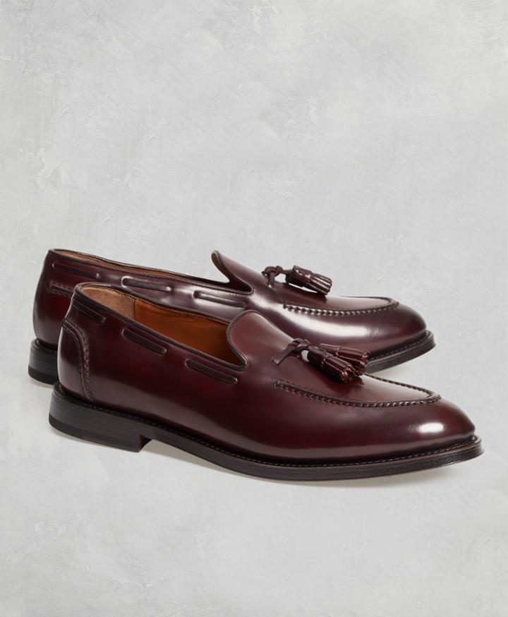 Brooks Brothers Men's Golden Fleece Cordovan Tassel Loafers