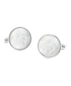 Brooks Brothers Men's Mother-of-pearl Etched Golden Fleece Cuff Links