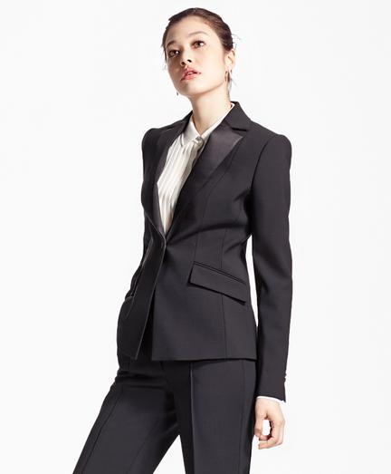 Brooks Brothers Single-breasted Stretch Wool Tuxedo Jacket