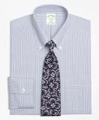 Brooks Brothers Men's Stretch Extra Slim Fit Slim-fit Dress Shirt, Non-iron Candy Stripe
