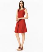 Brooks Brothers Embroidered Stretch-cotton Jacquard Dress