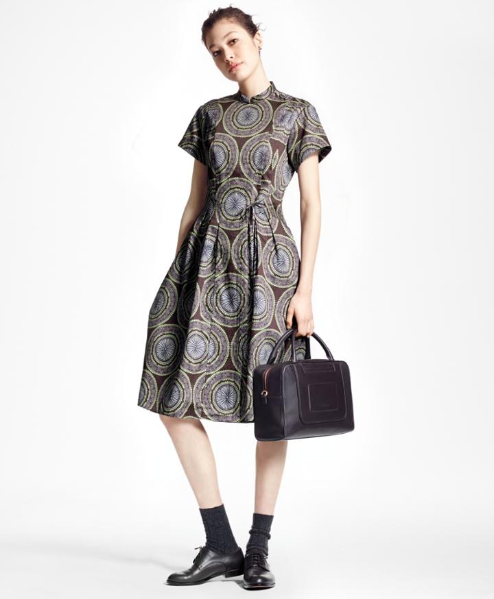 Brooks Brothers Women's Medallion Shirt Dress