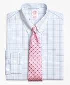Brooks Brothers Madison Classic-fit Dress Shirt, Non-iron Alternating Overcheck