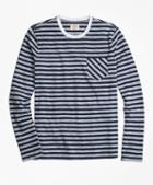 Brooks Brothers Long-sleeve Sailor Stripe Tee Shirt