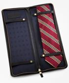 Brooks Brothers Men's Leather Tie Case