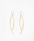 Brooks Brothers Women's Freshwater Pearl Gold-plated  Long Drop Earrings