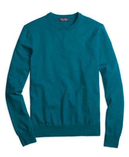 Brooks Brothers Saxxon Wool Crewneck Sweater