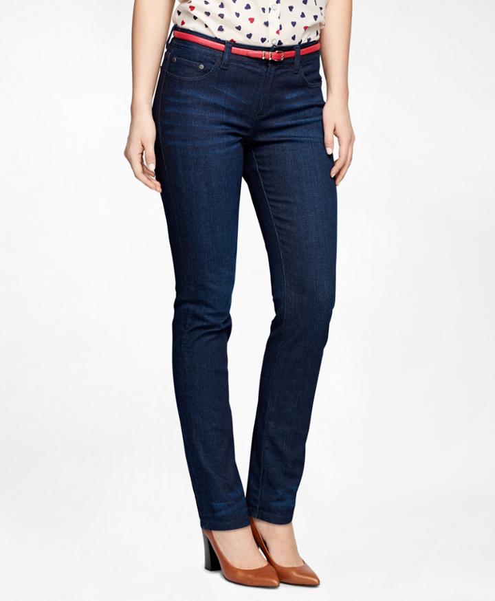 Brooks Brothers Women's Five-pocket Denim Pants