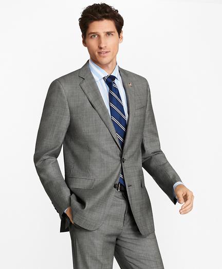 Brooks Brothers Regent Fit Grey Two-button 1818 Suit