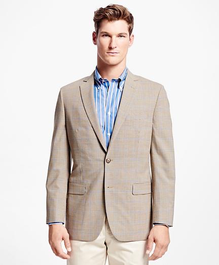 Brooks Brothers Fitzgerald Fit Brookscool Mini Houndstooth With Windowpane Sport Coat