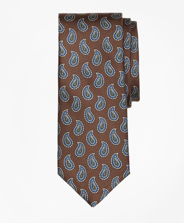 Brooks Brothers Men's Pine Print Tie