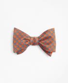 Brooks Brothers Men's Square Link Print Bow Tie