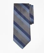 Brooks Brothers Dotted Herringbone Stripe Tie