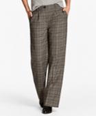 Brooks Brothers Women's Glen Plaid Wide-leg Pants