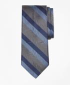 Brooks Brothers Men's Dotted Herringbone Stripe Tie
