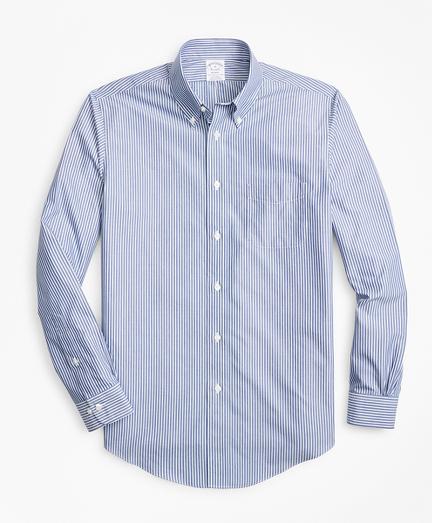 Brooks Brothers Non-iron Regent Fit Triple-stripe Sport Shirt