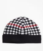 Brooks Brothers Wool Blend Windowpane Hat