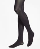 Brooks Brothers Women's Opaque Nylon Tights