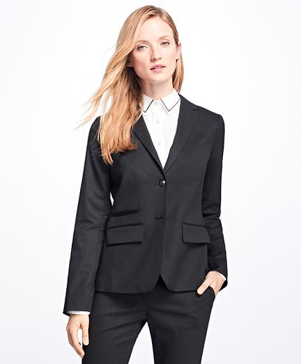 Brooks Brothers Stretch Wool-twill Two-button Blazer