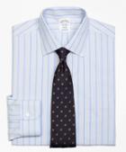 Brooks Brothers Non-iron Regent Fit Hairline Alternating Stripe Dress Shirt