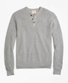 Brooks Brothers Men's Cotton Henley Sweater