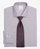 Brooks Brothers Men's Extra Slim Fit Slim-fit Dress Shirt, Non-iron Mini-stripe