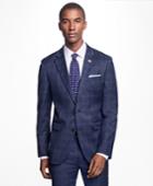 Brooks Brothers Men's Milano Fit Plaid Suit