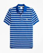 Brooks Brothers Slim Fit Supima Cotton Pique  Classic Stripe Polo Shirt